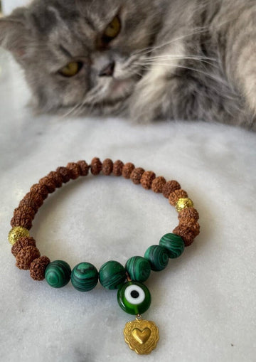 Collier Mochi Malachite
